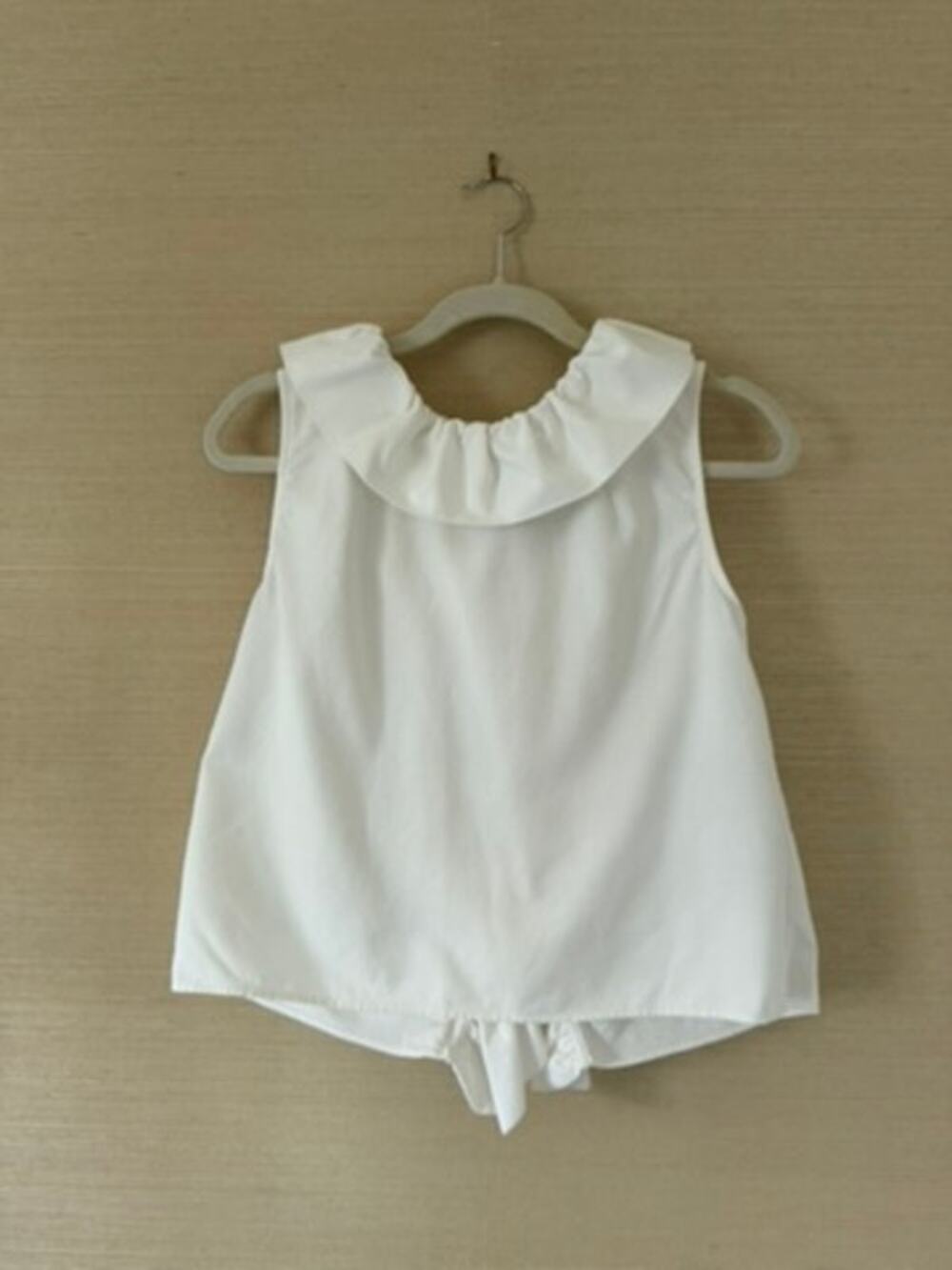 Mark D. Sikes Ruffle Top – Size 4